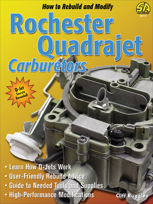 cover image of How to Rebuild & Modify Rochester Quadrajet Carburetors